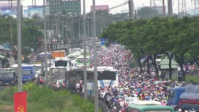 Clip: Đường về miền Tây kẹt cứng trước lễ 30/4