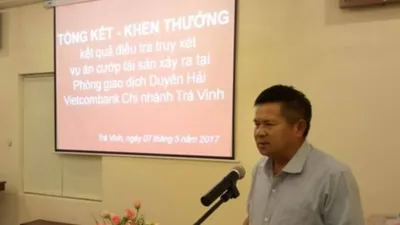 Tướng Hồ Sỹ Tiến nói về vụ cướp ngân hàng ở Trà Vinh