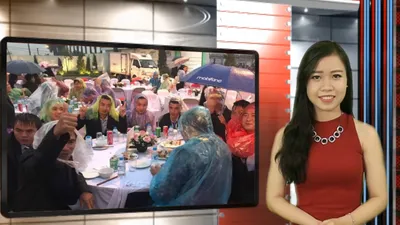 Vui Độc Lạ: Đám cưới ngoài trời, bất chấp ngày mưa