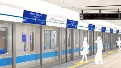 3 nhà ga dưới lòng đất tuyến metro Bến Thành-Suối Tiên