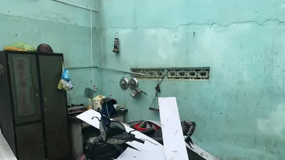 Bão Damrey tàn phá nhà cửa ở Diên Khánh