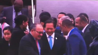 Đoàn lãnh đạo Papua New Guinea tới Đà Nẵng dự APEC 