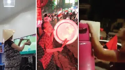 Những kiểu ăn mừng 'bá đạo' của CĐV Việt Nam