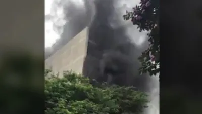 Cháy công trình xây dựng ở bệnh viện Việt Pháp