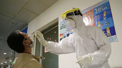 Video: Quy trình xét nghiệm COVID-19 ở sân bay Tân Sơn Nhất