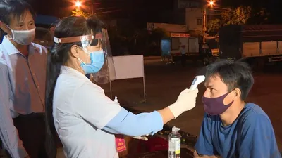 Video: Kiểm tra lần 2 công tác chống dịch chợ Tân Hòa