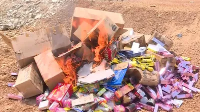 Tiêu hủy hàng loạt mặt hàng không rõ nguồn gốc xuất xứ