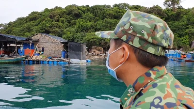 Video: Đồn biên phòng đảo Thổ Châu dồn sức chống dịch COVID-19