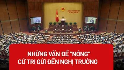 Những vấn đề 'nóng' cử tri gửi đến nghị trường