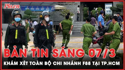 Bản tin sáng 7-3: Tự đặt lẵng hoa ghi tên lãnh đạo Đảng mừng khai trương; Khám xét F88 tại TP.HCM