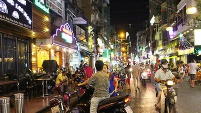 Phố đi bộ Bùi Viện sẽ hoạt động giữa tháng 7