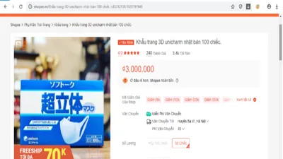 Khẩu trang y tế loạn giá, có loại vọt lên 300.000 đồng/hộp