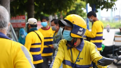 Chùm ảnh: Shipper người vui vẻ, người lo lắng khi phải trả phí xét nghiệm