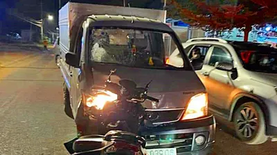Tông trực diện xe tải, người đàn ông đi xe máy thiệt mạng 