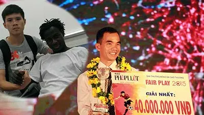 Gala trao Giải Fair Play 2015: Abass Dieng được tôn vinh