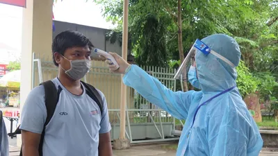 Đề thi môn toán kỳ thi tốt nghiệp THPT 2021 đợt 1