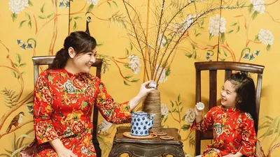 Nhà nhà ‘bắt trend': Thời trang khăn trải bàn