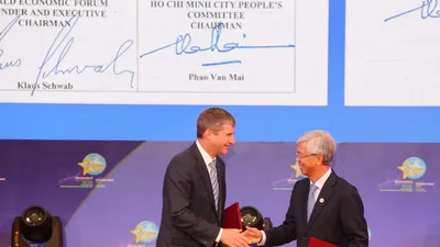 Tuyên bố chung hợp tác giữa TP.HCM và Diễn đàn Kinh tế thế giới 