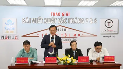 'Tổ ấm tôi mơ': Trao giải bài viết xuất sắc nhất tháng 7 và tháng 8