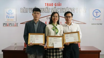 Video: Trao giải bài viết xuất sắc nhất tháng 1 và 2 của cuộc thi ‘Tổ ấm tôi mơ’