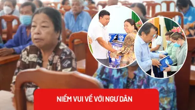 Niềm vui về với ngư dân huyện Cần Giờ, TP.HCM