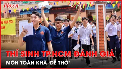 Thí sinh TP.HCM tự tin đạt điểm 8 với môn Toán kỳ thi tốt nghiệp THPT 