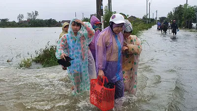 Phú Yên: 1 người bị lũ cuốn mất tích 