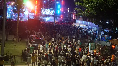 Biển người đổ về đầm Thị Nại tham gia Amazing Binh Dinh Fest 2024