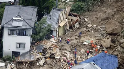 32 người chết và mất tích trong sạt lở đất ở Hiroshima