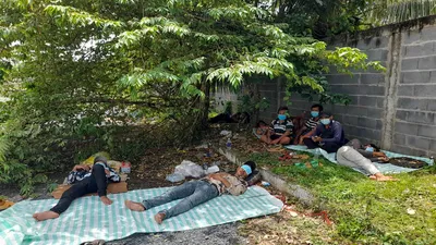 Trà Vinh tiếp nhận 20 người về quê bị 'vướng' ở chốt cầu Cổ Chiên