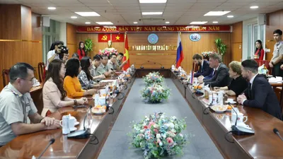 THADS TP.HCM tiếp Đoàn công tác Cơ quan thi hành án Liên Bang Nga