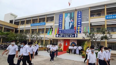 Cà Mau: 90,7% học sinh đến lớp ngày đầu tiên học trực tiếp