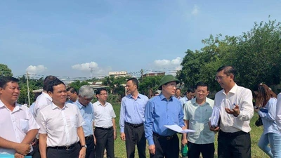 Lãnh đạo TP.HCM thị sát tình trạng nhà không phép ở Bình Chánh