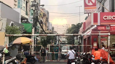 Sáng 10-2: Cập nhật danh sách các điểm phong tỏa tại TP.HCM
