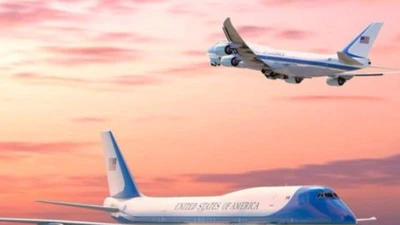 Lộ diện chuyên cơ đặc biệt của Tổng thống Trump