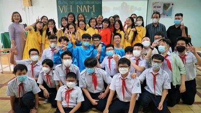 Lớp học ‘kiểu mới’ của cô trò trường THPT chuyên Trần Đại Nghĩa