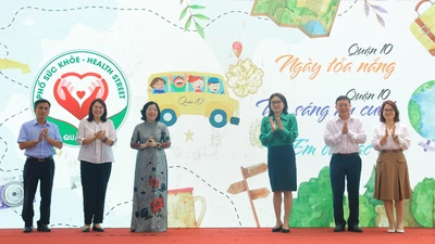 Quận 10, TP.HCM ra mắt Phố sức khỏe sau đại dịch COVID-19