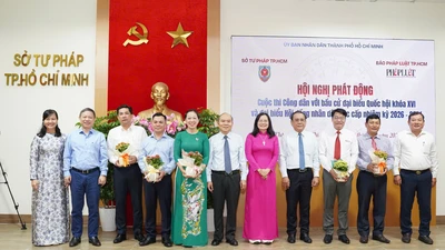 Cách thức tham gia cuộc thi Công dân với bầu cử trên báo Pháp Luật TP.HCM