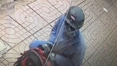 Hình ảnh ban đầu tên cướp Ngân hàng ở Đồng Nai