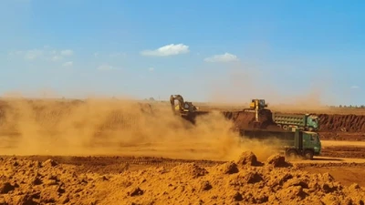 Thi công sân bay Long Thành gây ô nhiễm, Bộ TM&MT lập đoàn kiểm tra