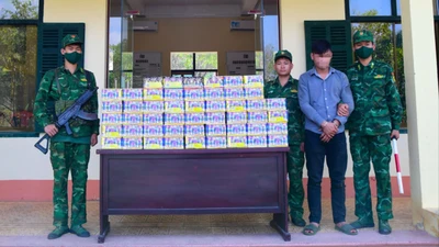 Biên phòng Đồng Nai bắt giữ người chở gần 160 kg pháo nổ tại khu vực biên giới