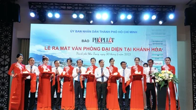 Lễ ra mắt chính thức Văn phòng Đại diện báo Pháp Luật TP.HCM tại Khánh Hòa