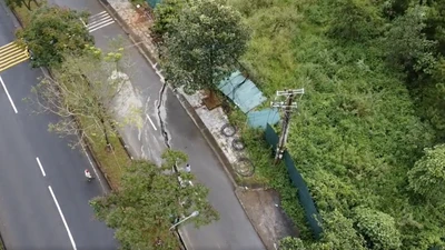 Sụt lún nghiêm trọng đoạn đường Hồ Chí Minh qua tỉnh Đắk Nông