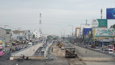 Chính thức thông xe nhánh N2 hầm chui An Sương