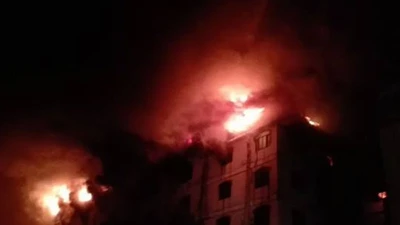 Đám cháy ở Cần Thơ bùng phát dữ dội trở lại