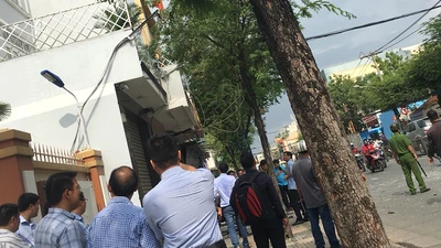 TP.HCM: Nổ tại trụ sở Công an phường 12, quận Tân Bình