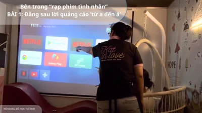 ĐIỀU TRA Bên trong 'rạp phim tình nhân' - Bài 1: Đằng sau lời quảng cáo 'từ a đến á'