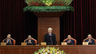 Toàn cảnh bầu Bộ Chính trị, Tổng bí thư, Ban bí thư khóa XIII