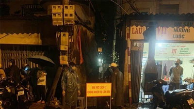 Một người dân Bắc Từ Liêm trốn cách ly