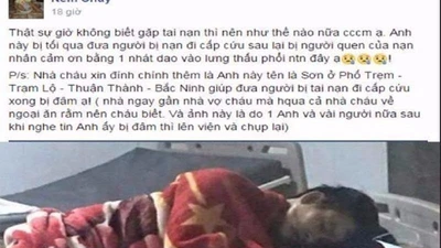 Triệu tập 2 thanh niên vụ 'bị đâm khi cứu người'